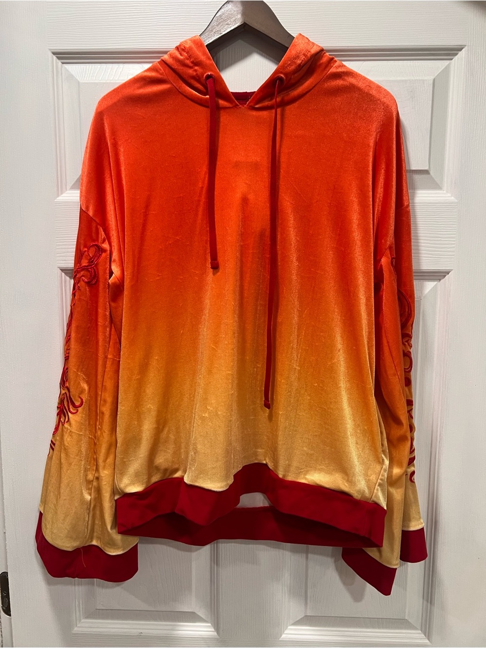 Star Wars Her Universe From the Archives Orange Gold Embroidered Hoodie